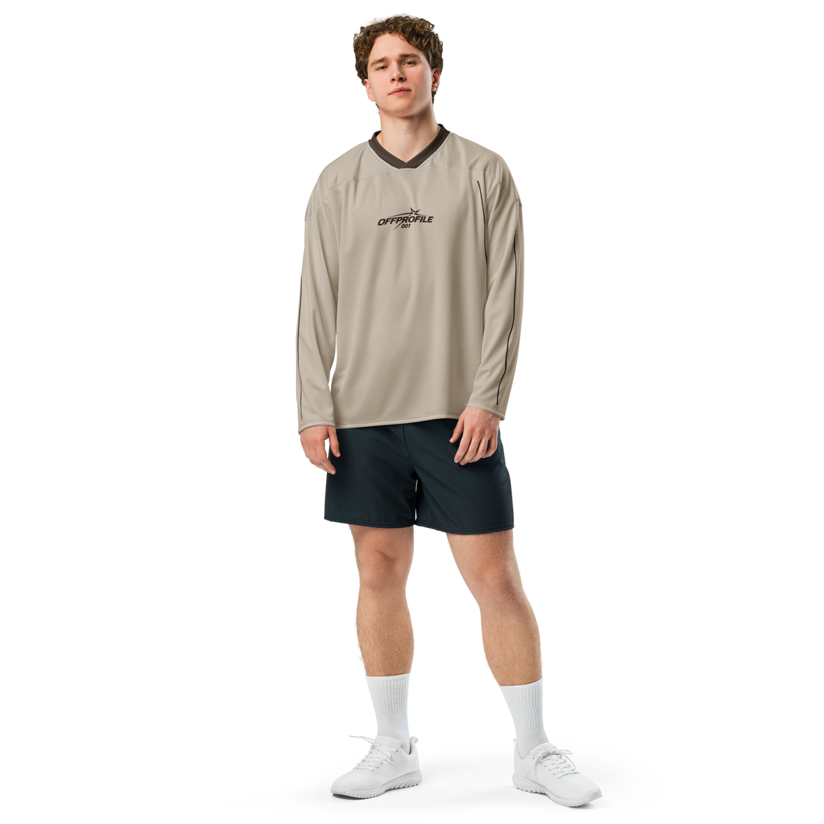 Camiseta hockey reciclada OFF PROFILE, vista frontal alternativa