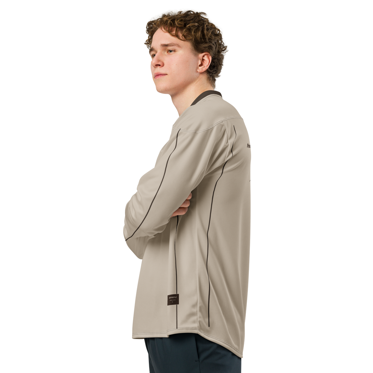 Camiseta hockey reciclada OFF PROFILE, lateral izquierdo